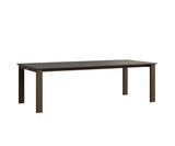 Berlin Gardens Berkley 42" x 72" Expandable Table with Hammered Top