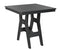 Berlin Gardens Harbor Bar Tables Standard Top 33" Square Bar Table
