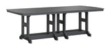 Berlin Gardens Garden Classic Standard Top 44" x 96" Rectangular Bar Table