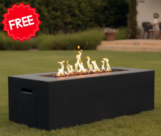 FREE Blaze Firepit With Purchase Of Seaside Casual 8 Piece DEX Deep Seating Set
