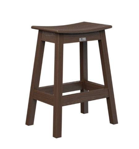 Berlin Gardens Saddle Counter Stool