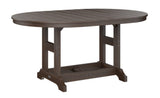 Berlin Gardens Garden Classic Standard Top 44" x 64" Oblong Bar Table
