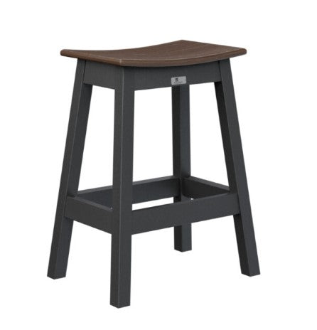 Berlin Gardens Saddle Counter Stool