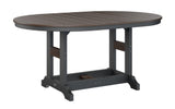 Berlin Gardens Garden Classic Standard Top 44" x 64" Oblong Bar Table