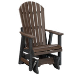 Berlin Gardens Comfo-Back Single Glider with Allochrome Brackets