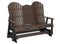 Berlin Gardens Comfo-Back Three Seat Glider w/Console Allochrome Brackets