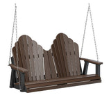 Berlin Gardens Cozi-Back Double Swing (Zinc Chains)