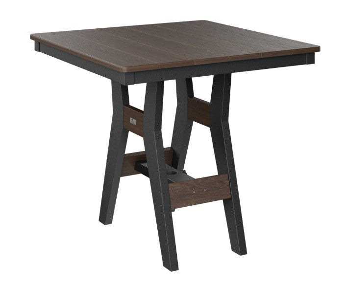 Berlin Gardens Harbor Bar Tables Standard Top 33" Square Bar Table