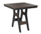 Berlin Gardens Harbor Bar Tables Standard Top 33" Square Bar Table