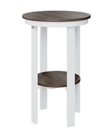 Berlin Gardens Round End Table Bar Height