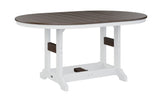 Berlin Gardens Garden Classic Standard Top 44" x 64" Oblong Bar Table