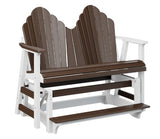 Berlin Gardens Cozi-Back Double Counter Glider with Allochrome Brackets