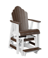 Berlin Gardens Cozi-Back Single Counter Glider with Allochrome Brackets