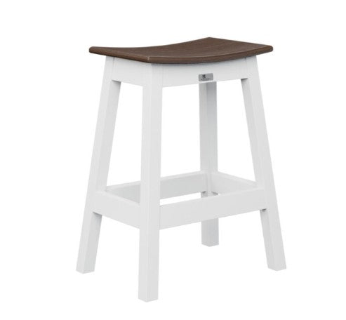 Berlin Gardens Saddle Counter Stool