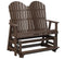 Berlin Gardens Comfo-Back Double Counter Glider with Allochrome Brackets
