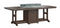 Berlin Gardens Garden Classic Standard Top 44" x 96" Rectangular Fire Dining Table