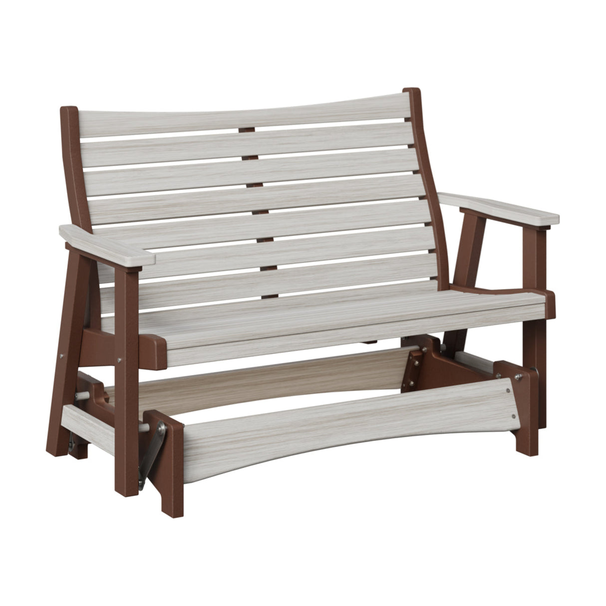 Berlin Gardens Bristol Double Glider - Chrome Brackets