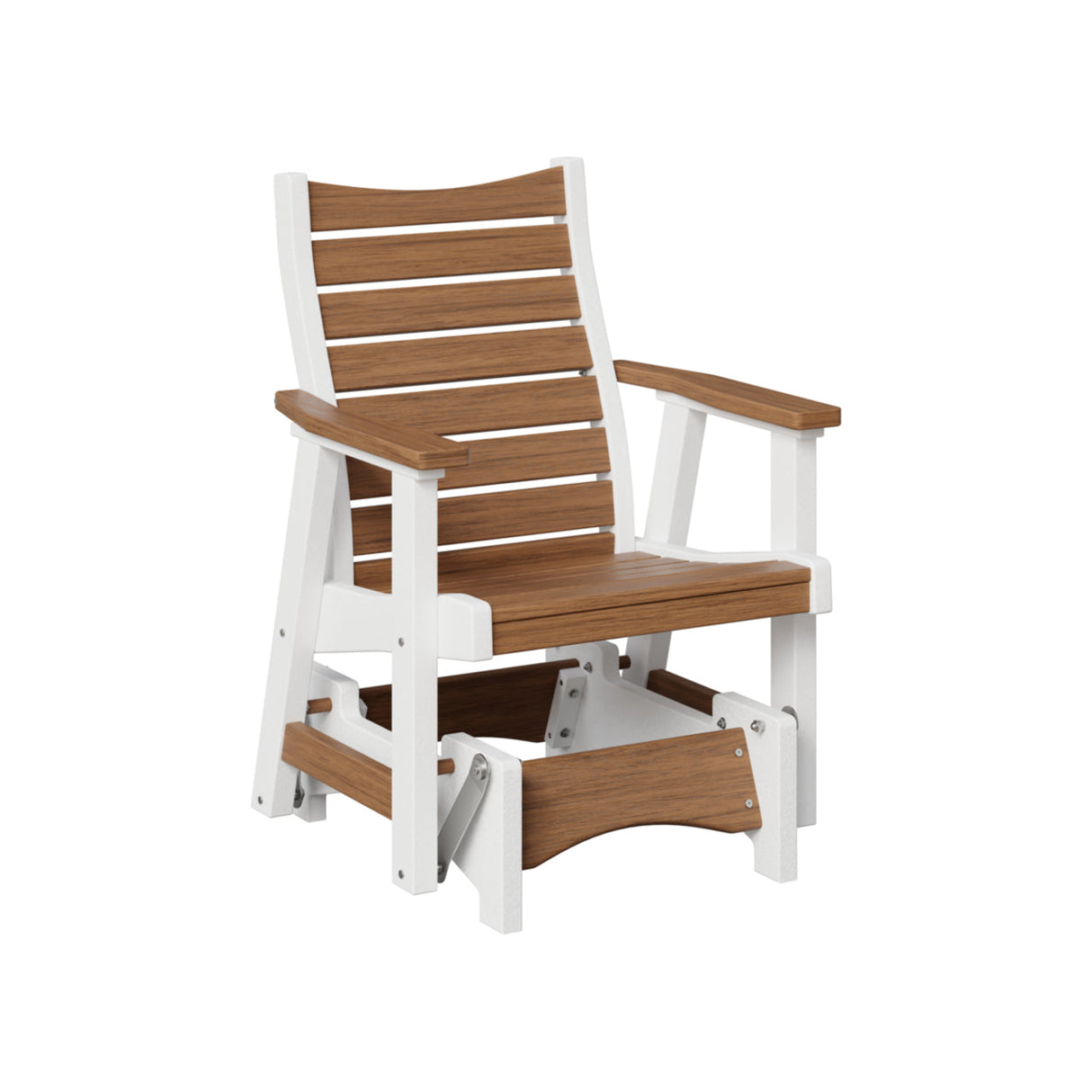 Berlin Gardens Bristol Single Glider - Chrome Brackets