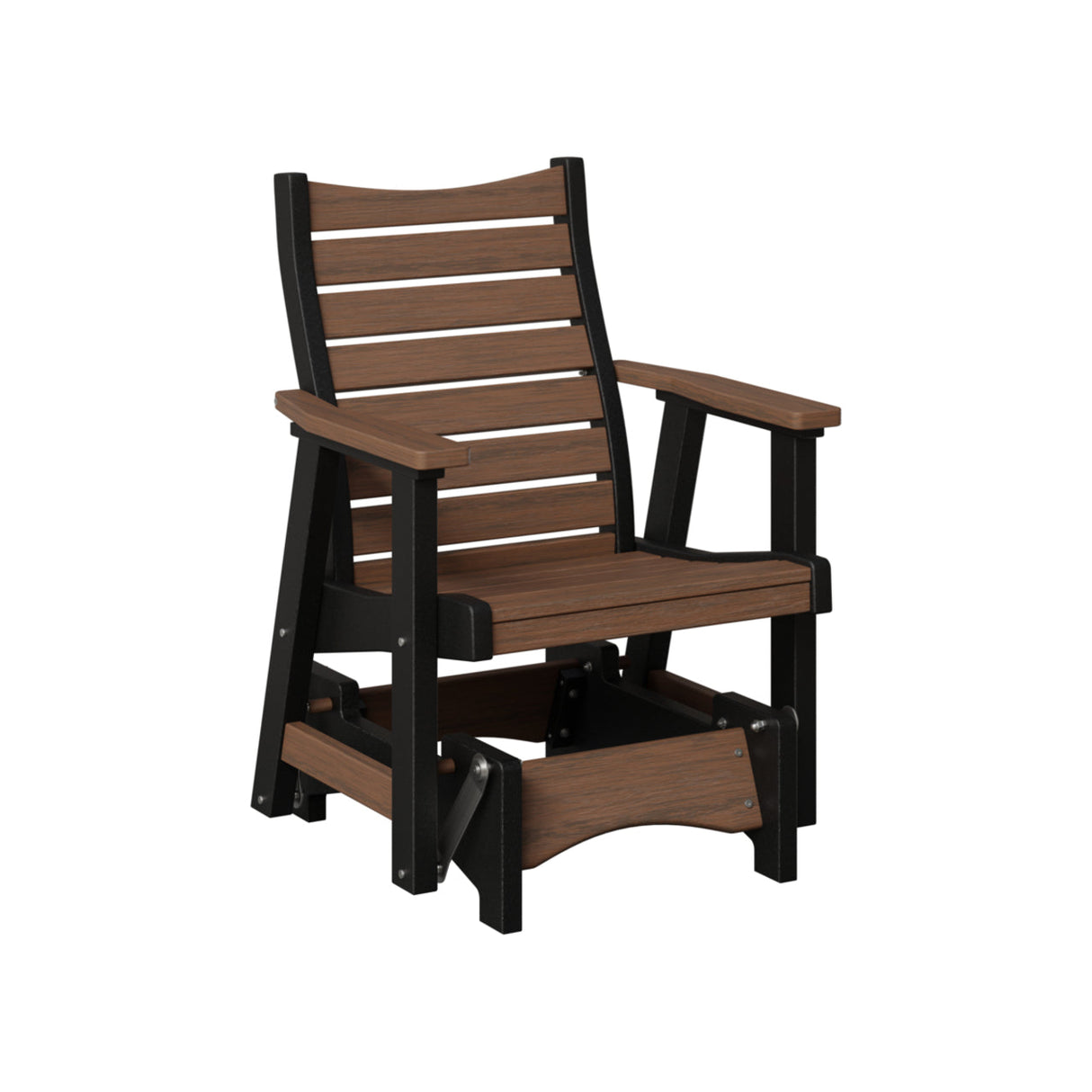 Berlin Gardens Bristol Single Glider - Chrome Brackets