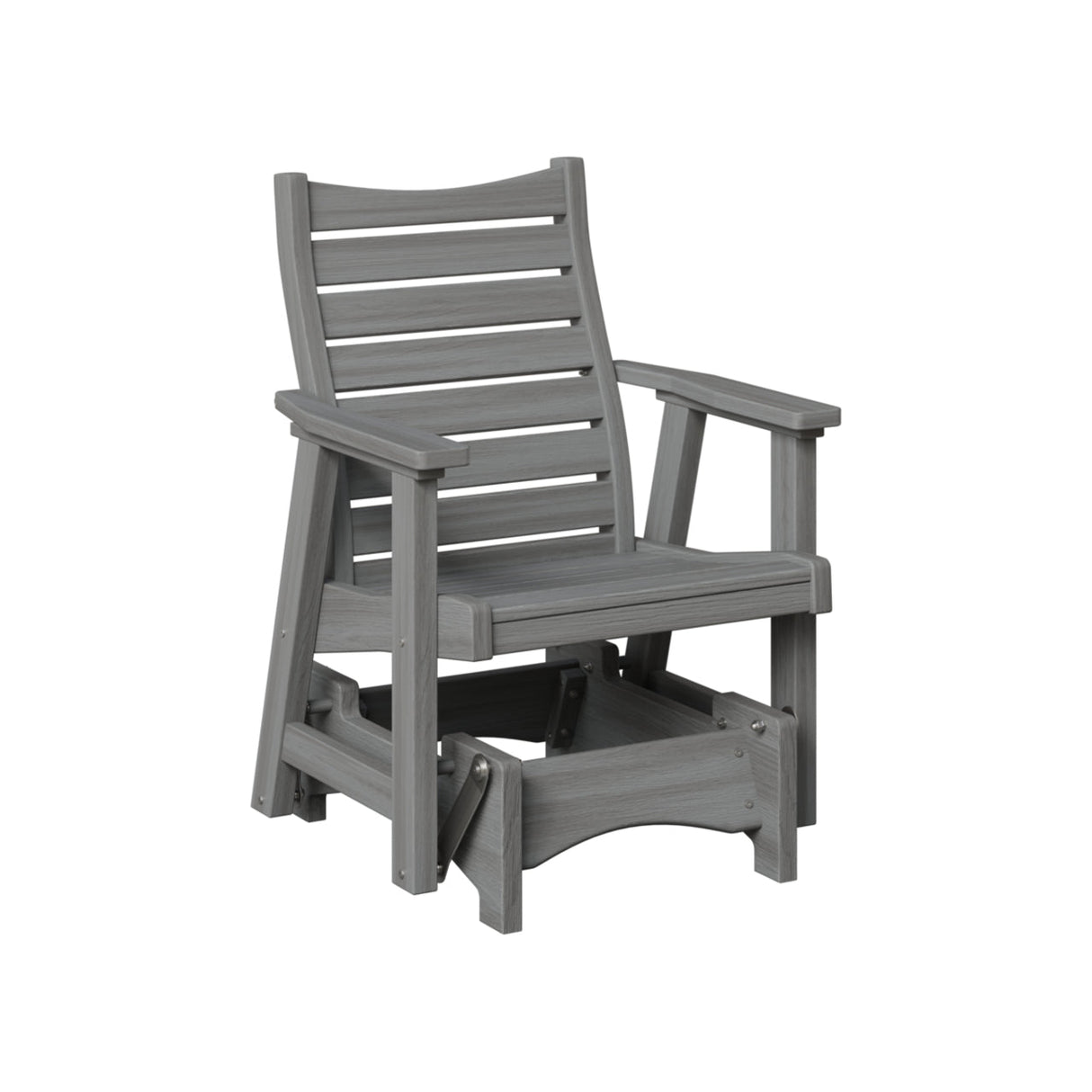 Berlin Gardens Bristol Single Glider - Chrome Brackets