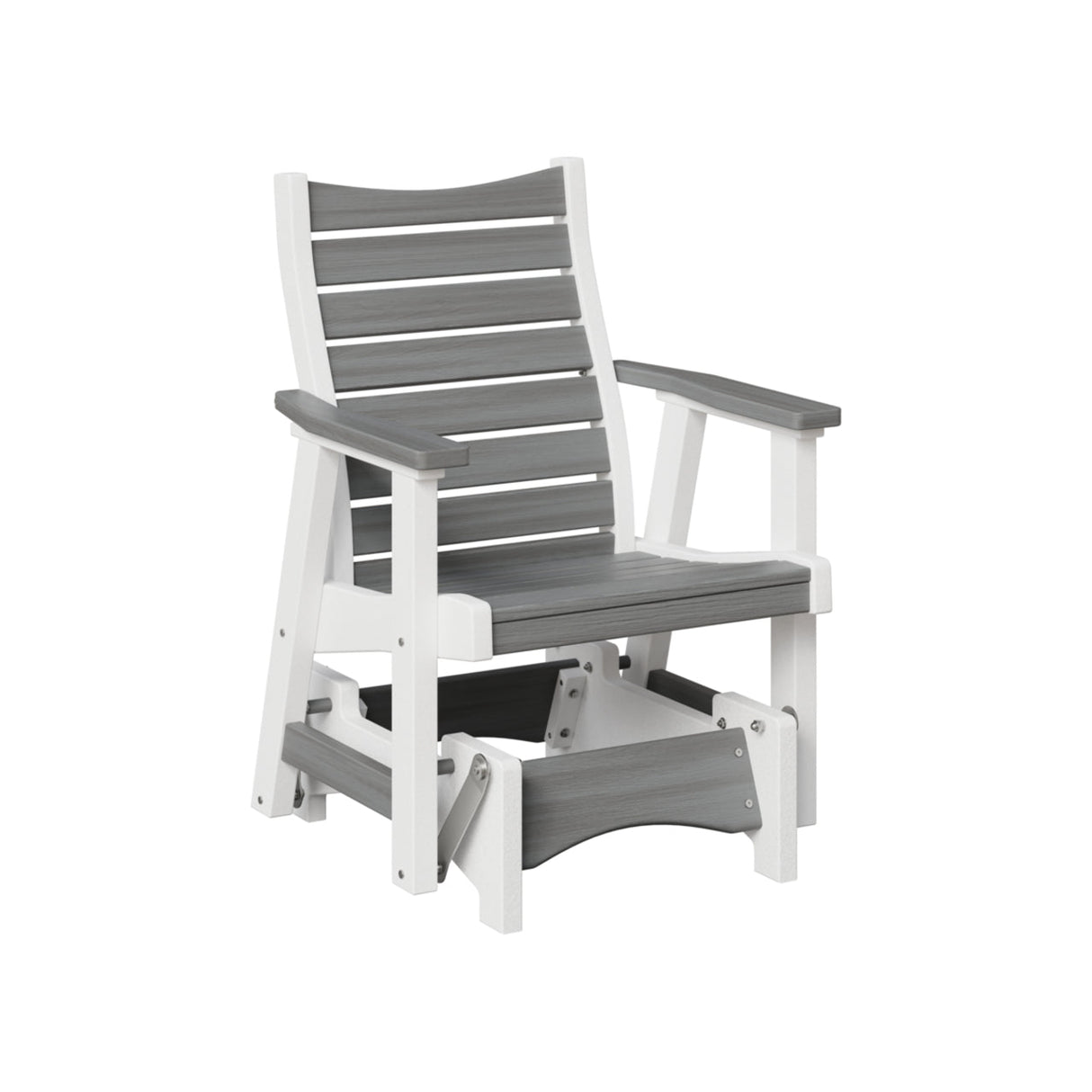 Berlin Gardens Bristol Single Glider - Chrome Brackets