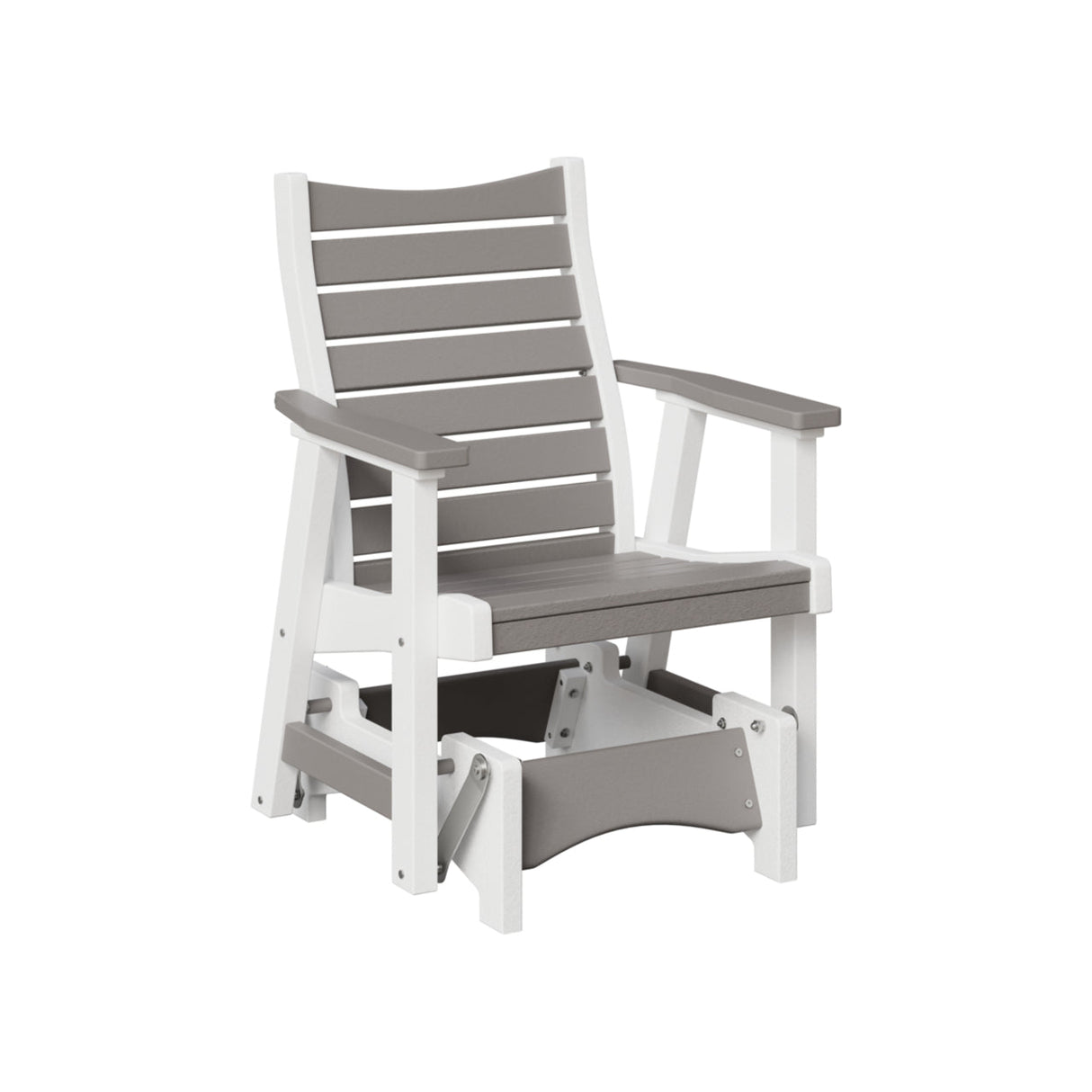 Berlin Gardens Bristol Single Glider - Chrome Brackets