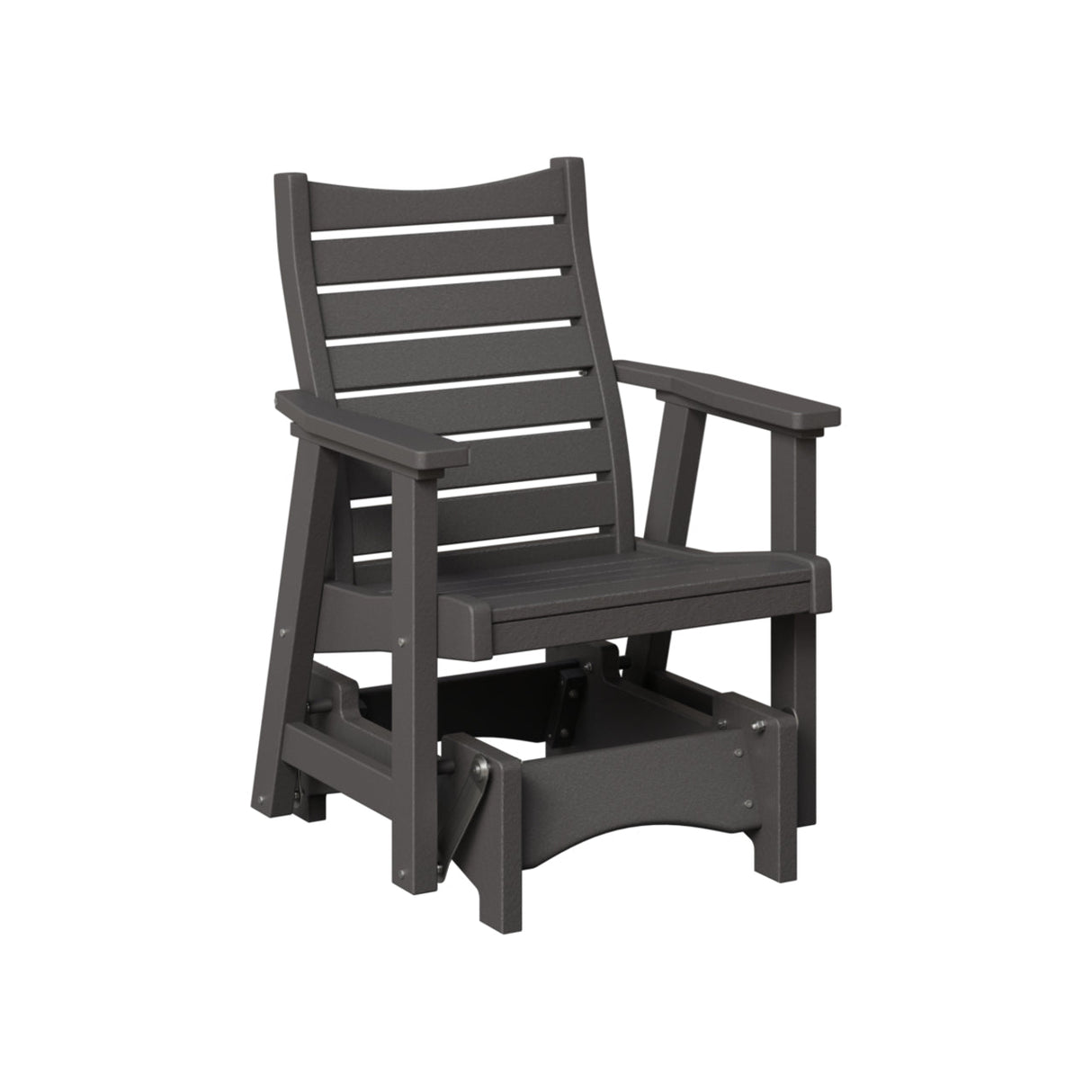 Berlin Gardens Bristol Single Glider - Chrome Brackets