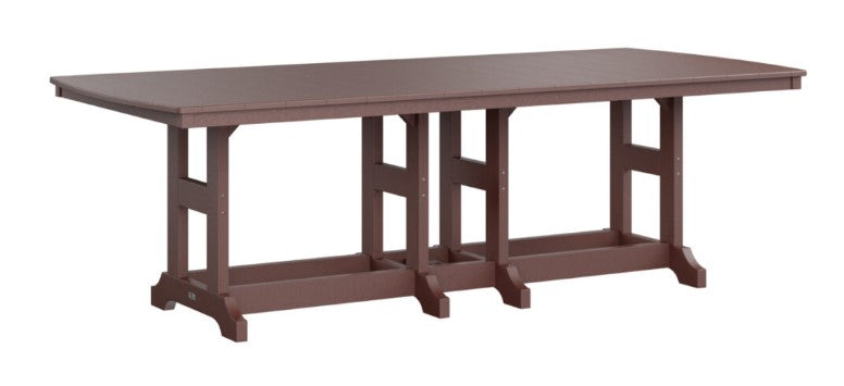 Berlin Gardens Garden Classic Standard Top 44" x 96" Rectangular Bar Table
