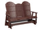 Berlin Gardens Comfo-Back Three Seat Glider w/Console Allochrome Brackets