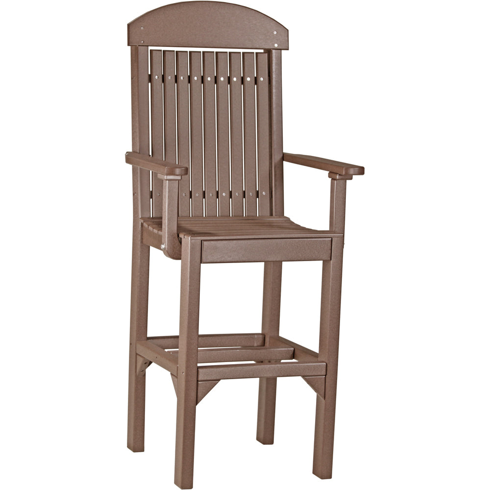 LuxCraft Classic Arm Chair - Bar Height