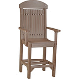 LuxCraft Classic Arm Chair - Counter Height