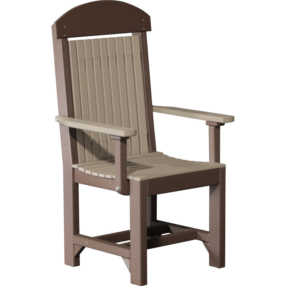 LuxCraft Classic Arm Chair - Dining Height