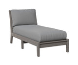 Berlin Gardens Classic Terrace Armless Chaise Lounge