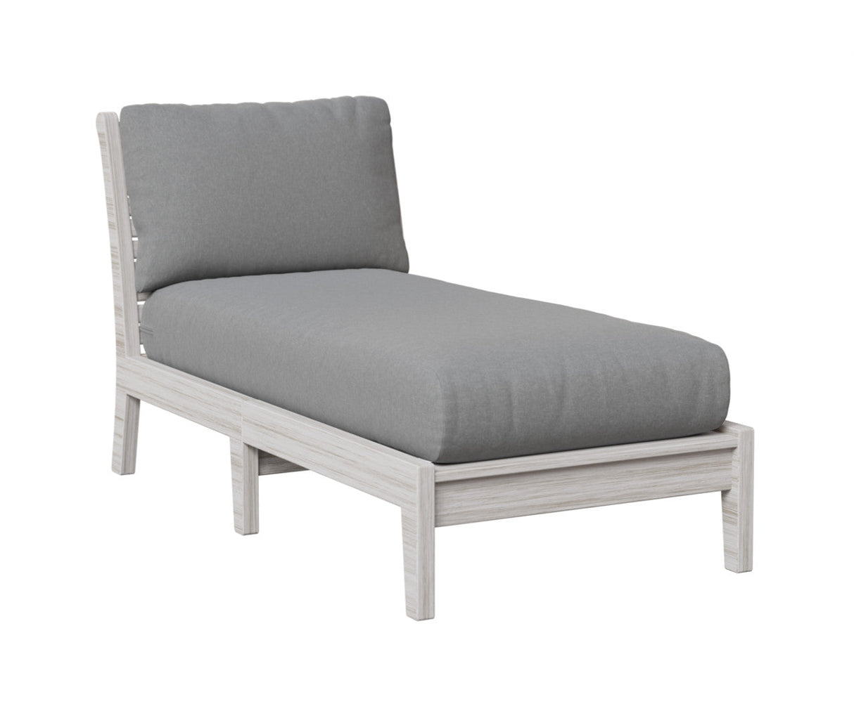 Berlin Gardens Classic Terrace Armless Chaise Lounge