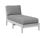 Berlin Gardens Classic Terrace Armless Chaise Lounge