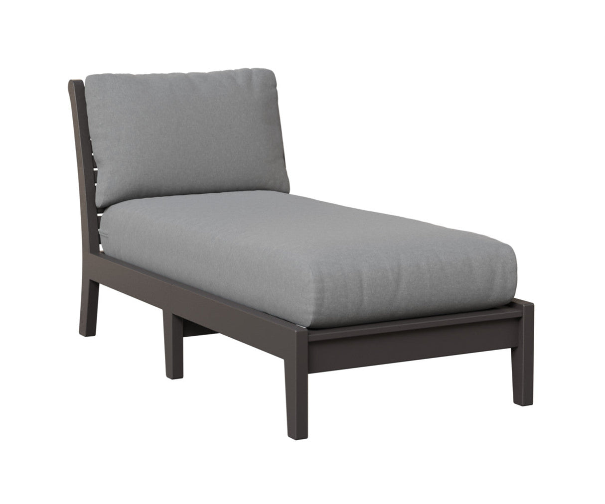 Berlin Gardens Classic Terrace Armless Chaise Lounge