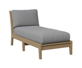 Berlin Gardens Classic Terrace Armless Chaise Lounge