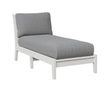 Berlin Gardens Classic Terrace Armless Chaise Lounge