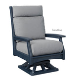Berlin Gardens Classic Terrace High Back Swivel Rocker