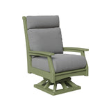 Berlin Gardens Classic Terrace High Back Swivel Rocker