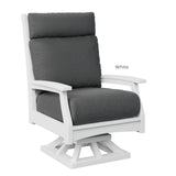 Berlin Gardens Classic Terrace High Back Swivel Rocker