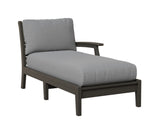 Berlin Gardens Classic Terrace Chaise Left Arm Chaise Lounge Chair