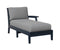 Berlin Gardens Classic Terrace Chaise Left Arm Chaise Lounge Chair