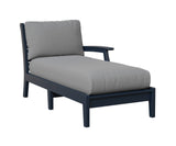 Berlin Gardens Classic Terrace Chaise Left Arm Chaise Lounge Chair