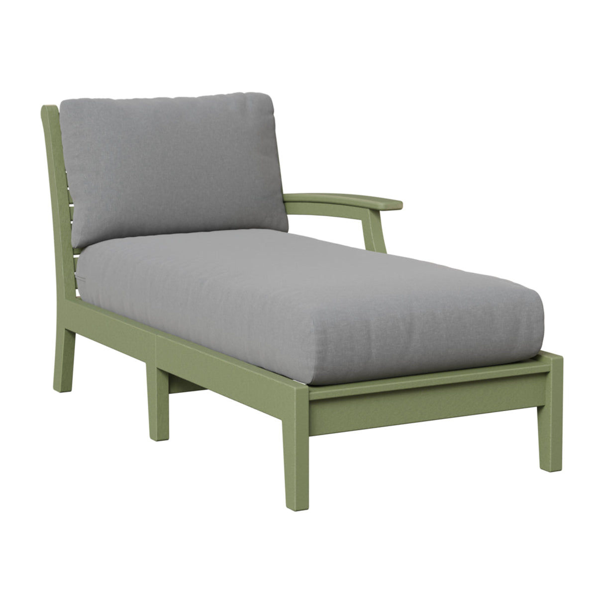 Berlin Gardens Classic Terrace Chaise Left Arm Chaise Lounge Chair