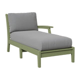 Berlin Gardens Classic Terrace Chaise Left Arm Chaise Lounge Chair