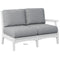 Berlin Gardens Classic Terrace Left Arm Loveseat