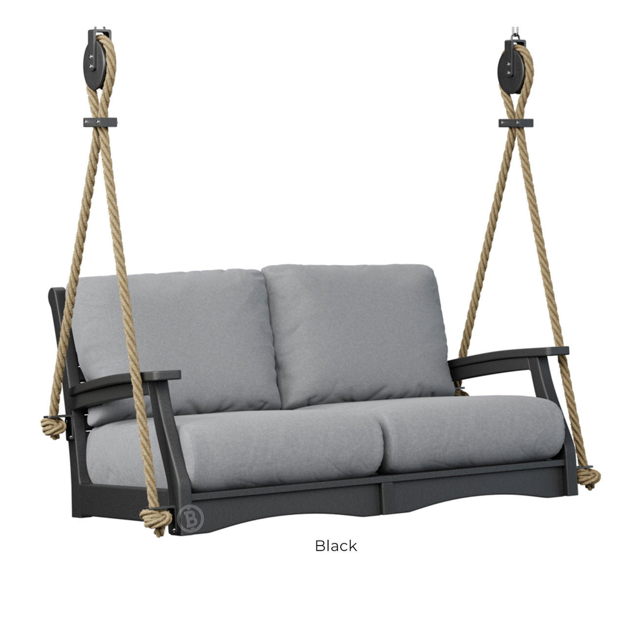 Berlin Gardens Classic Terrace Loveseat Swing