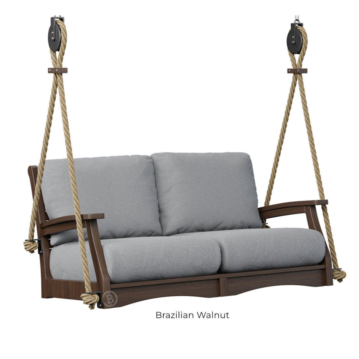 Berlin Gardens Classic Terrace Loveseat Swing