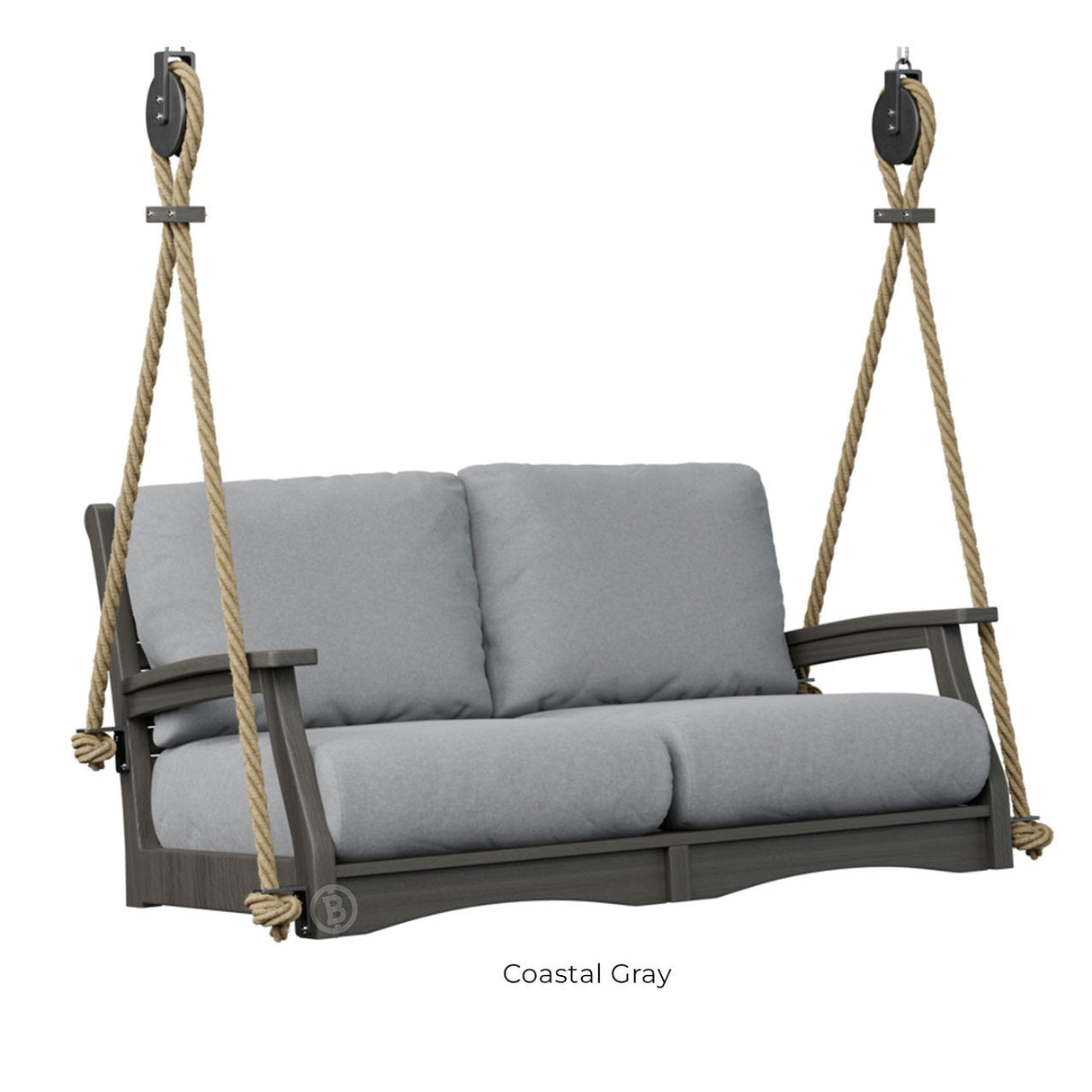 Berlin Gardens Classic Terrace Loveseat Swing